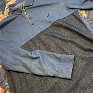 Men’s Nautical Long-sleeve Polo